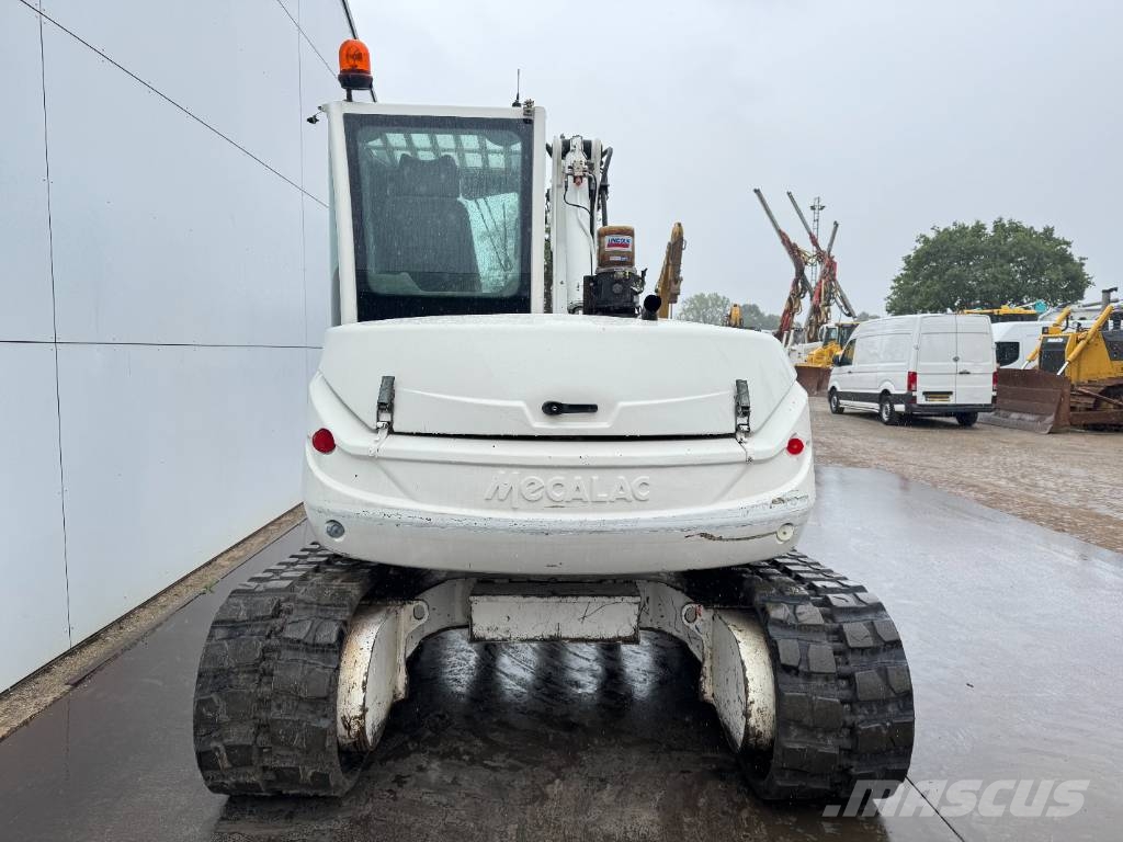 Mecalac 10MCR - Many extra attachments! Auto Lube Rupsgraafmachines