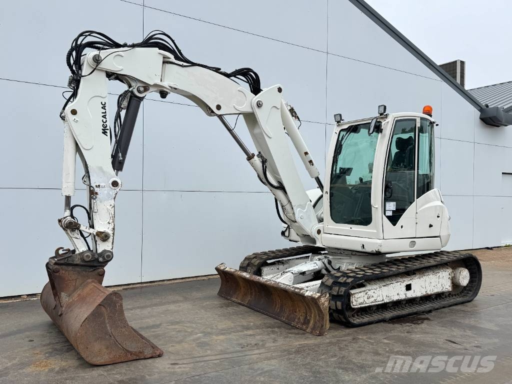 Mecalac 10MCR - Many extra attachments! Auto Lube Rupsgraafmachines