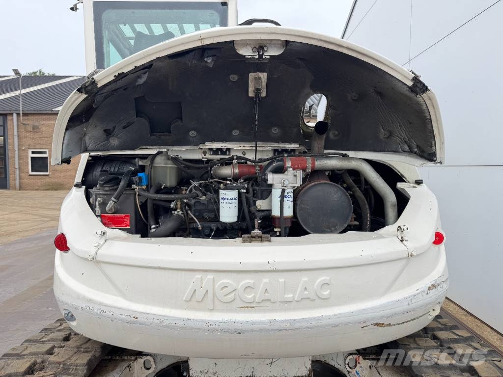 Mecalac 10MCR - Many extra attachments! Auto Lube Rupsgraafmachines
