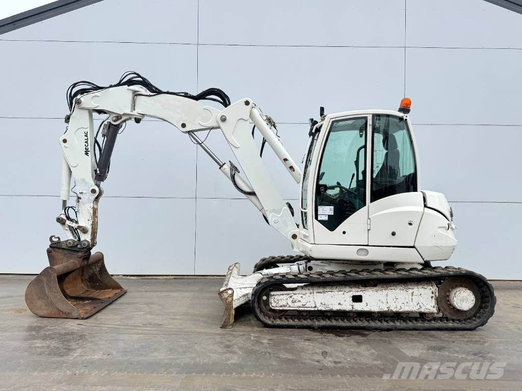 Mecalac 10MCR - Many extra attachments! Auto Lube Rupsgraafmachines