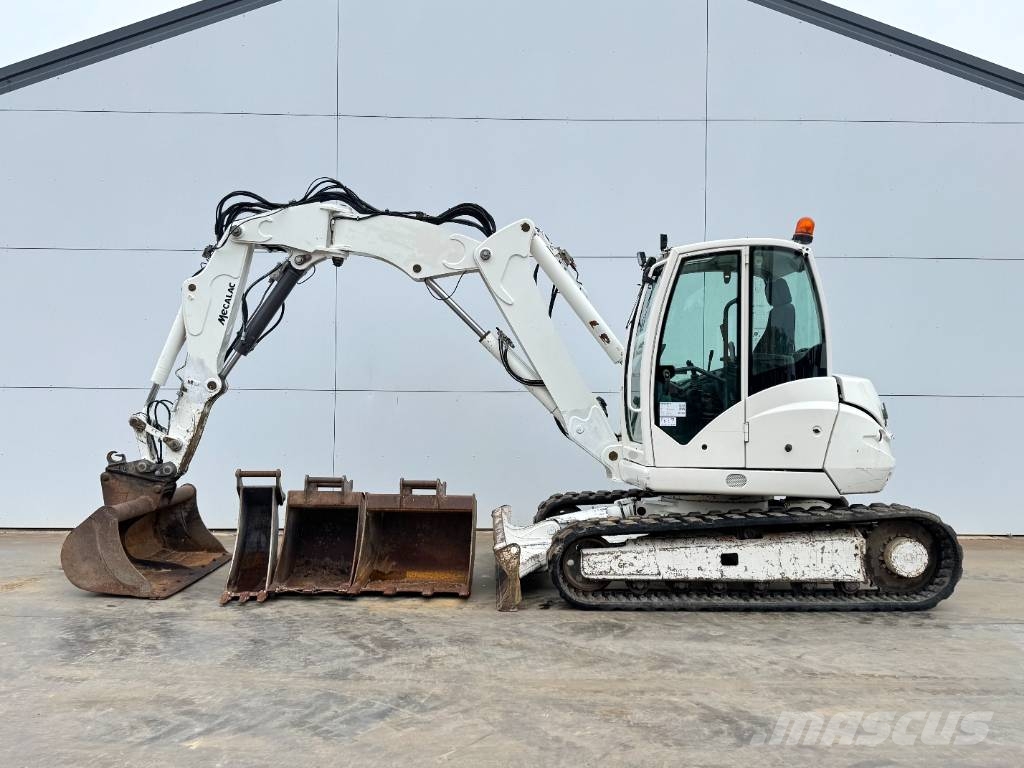 Mecalac 10MCR - Many extra attachments! Auto Lube Rupsgraafmachines
