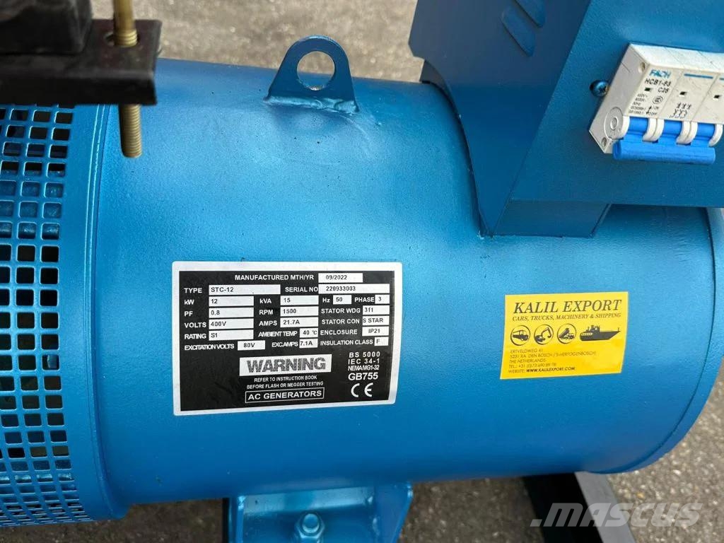 Ricardo 15 KVA (12KW) Generator 3 Phase 50HZ 400V NEW UNUS Γεννήτριες ντίζελ