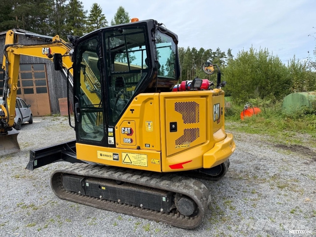 CAT 306 CR Mini ekskavatörler, 7 tona dek