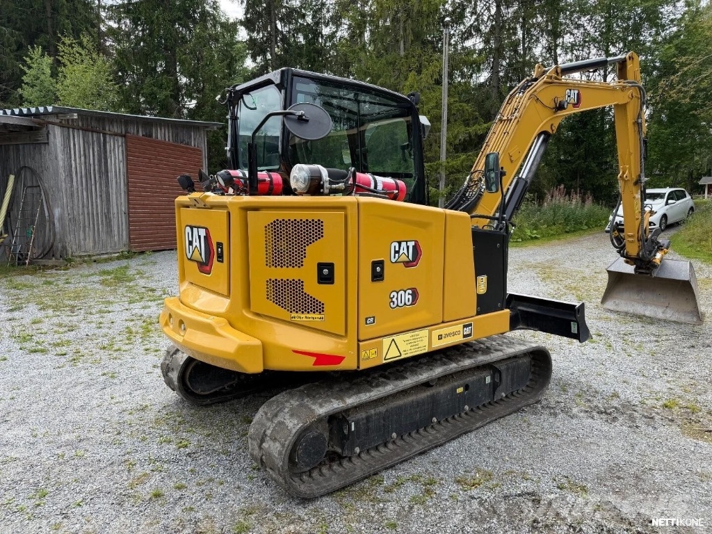 CAT 306 CR Mini ekskavatörler, 7 tona dek
