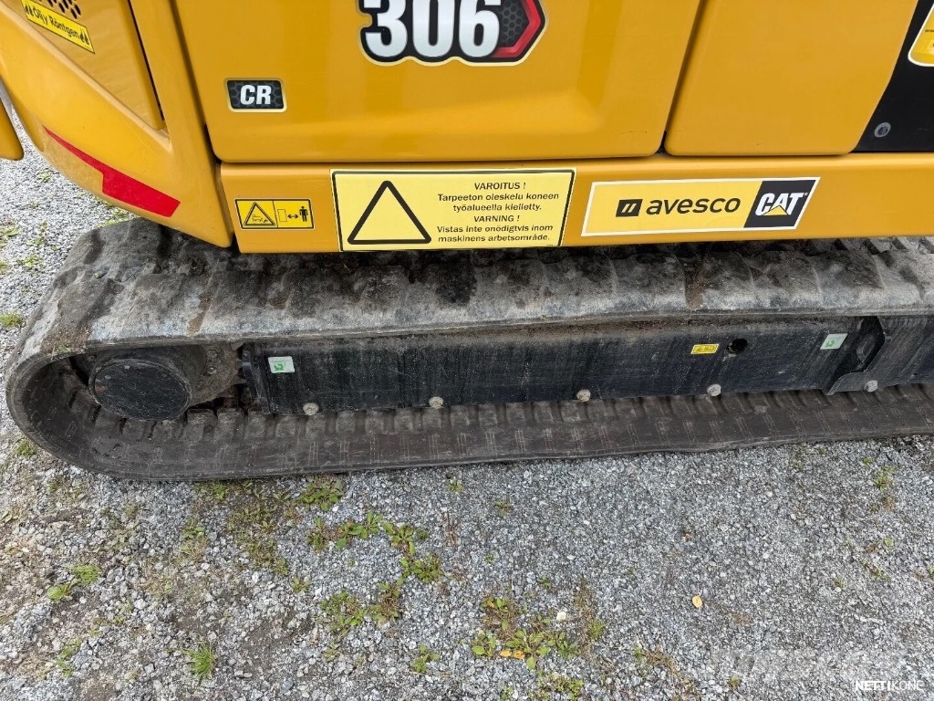 CAT 306 CR Mini ekskavatörler, 7 tona dek