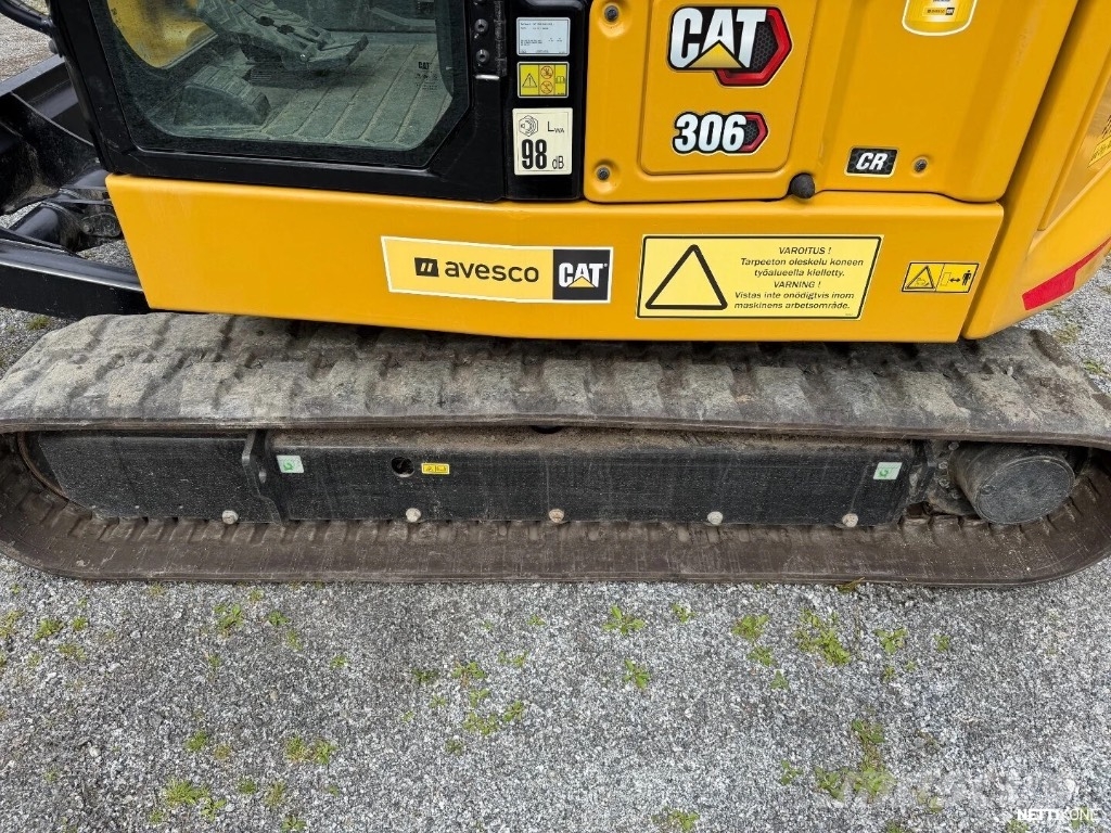 CAT 306 CR Mini ekskavatörler, 7 tona dek