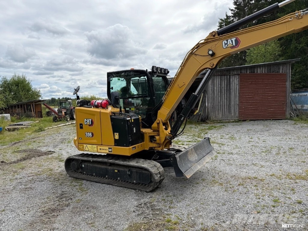 CAT 306 CR Mini ekskavatörler, 7 tona dek