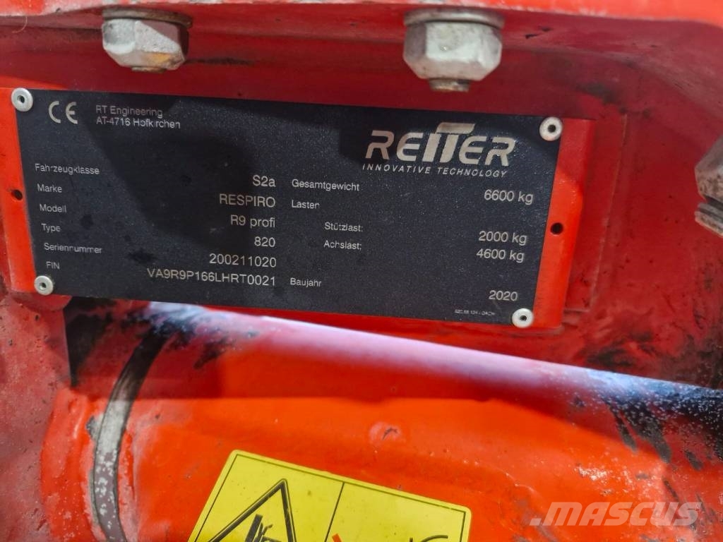 Reiter Respiro R9 مكابس وميبسات التبن