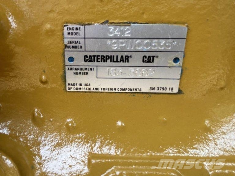 CAT 3412E Marine engine units