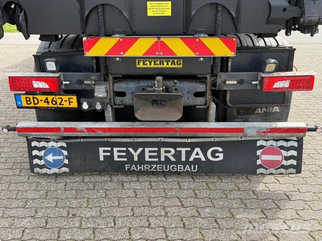 Scania G450 8x4 triple, PALFINGER PK92002 (92tm) FLYJIB/E Kraner til alt terræn