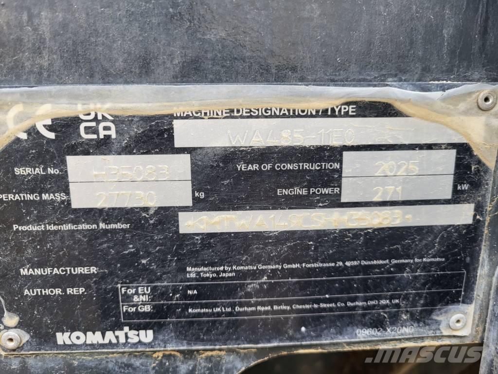 Komatsu WA485-11E0 لوادر بعجل