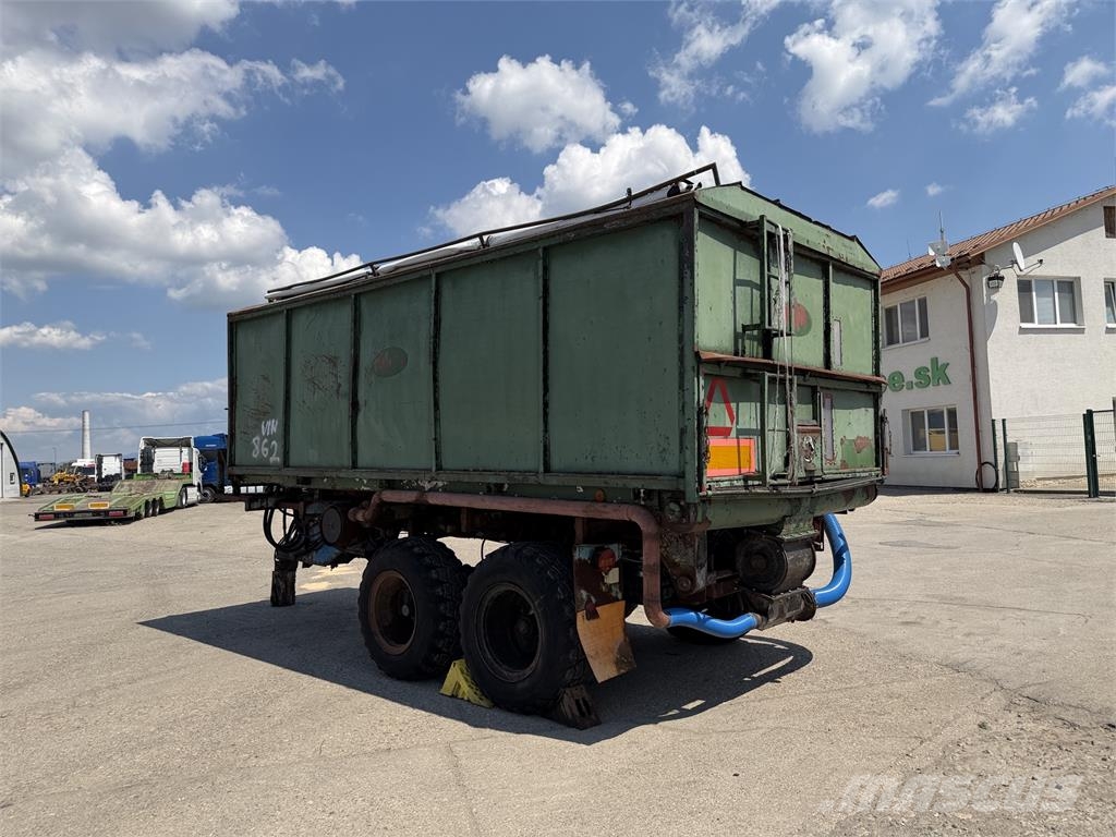 VIN 862 - KUKA jednostranný vyklápač prives VIN 862 Remolques volquete