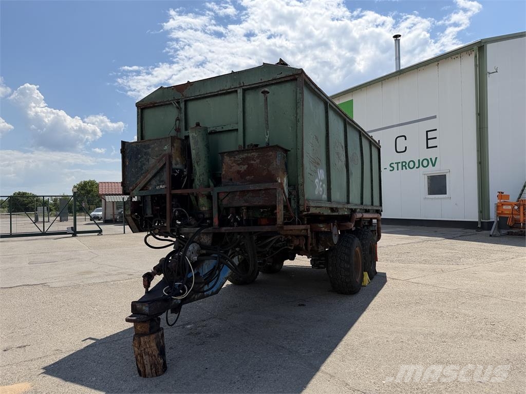 VIN 862 - KUKA jednostranný vyklápač prives VIN 862 Remolques volquete