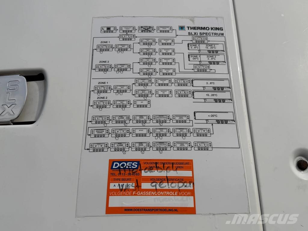 Schmitz Cargobull Thermo King SLXi Spectrum *DEFECT* Double Stock Ro Koel-vries opleggers