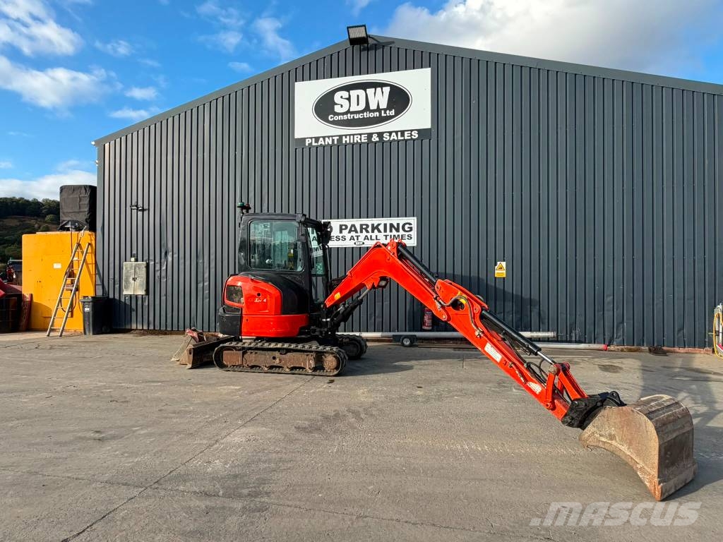 Kubota KX 037-4 حفارات صغيرة أقل من 7 طن (حفارات صغيرة)