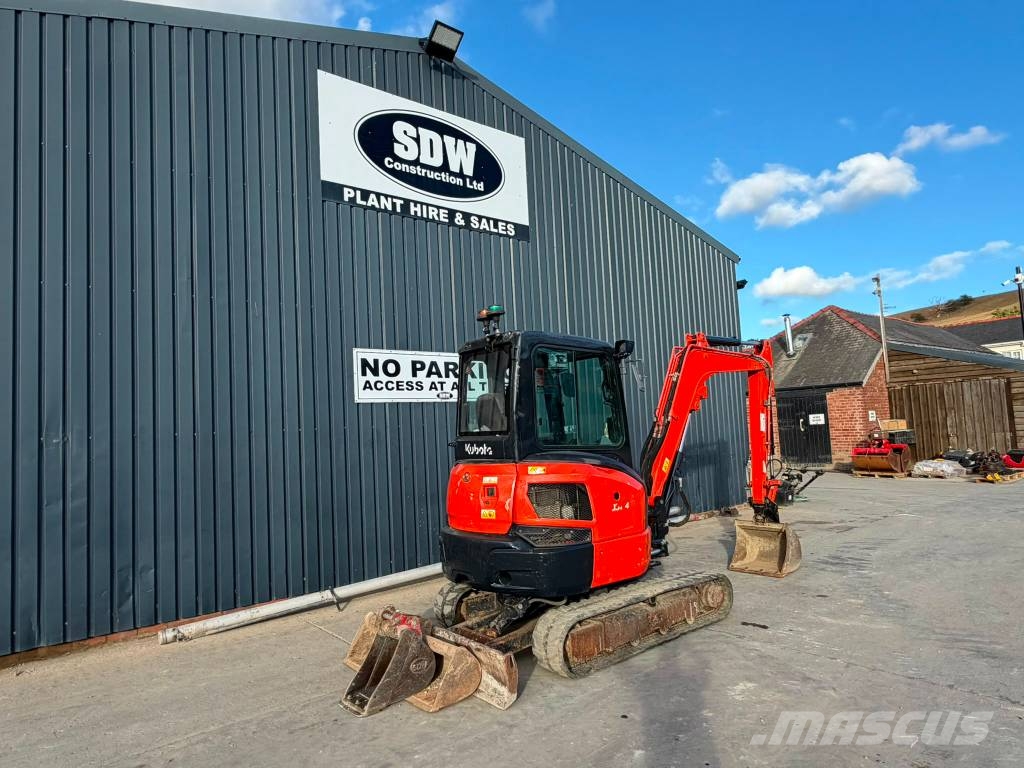 Kubota KX 037-4 حفارات صغيرة أقل من 7 طن (حفارات صغيرة)