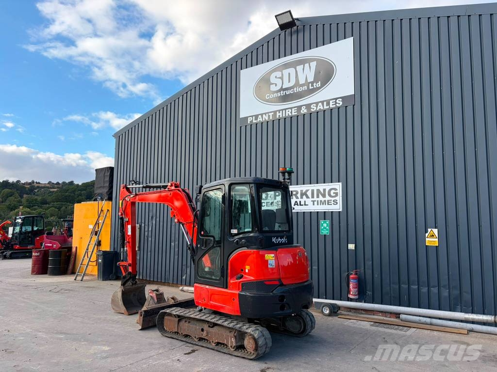 Kubota KX 037-4 حفارات صغيرة أقل من 7 طن (حفارات صغيرة)