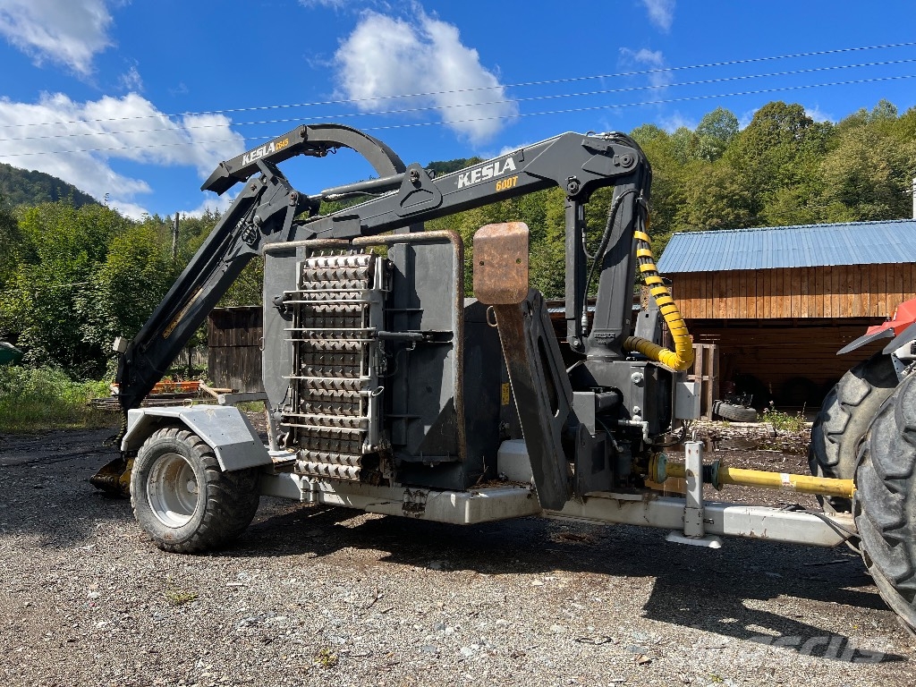 Kesla + New Holland G190 C 645 Дробилки древесины