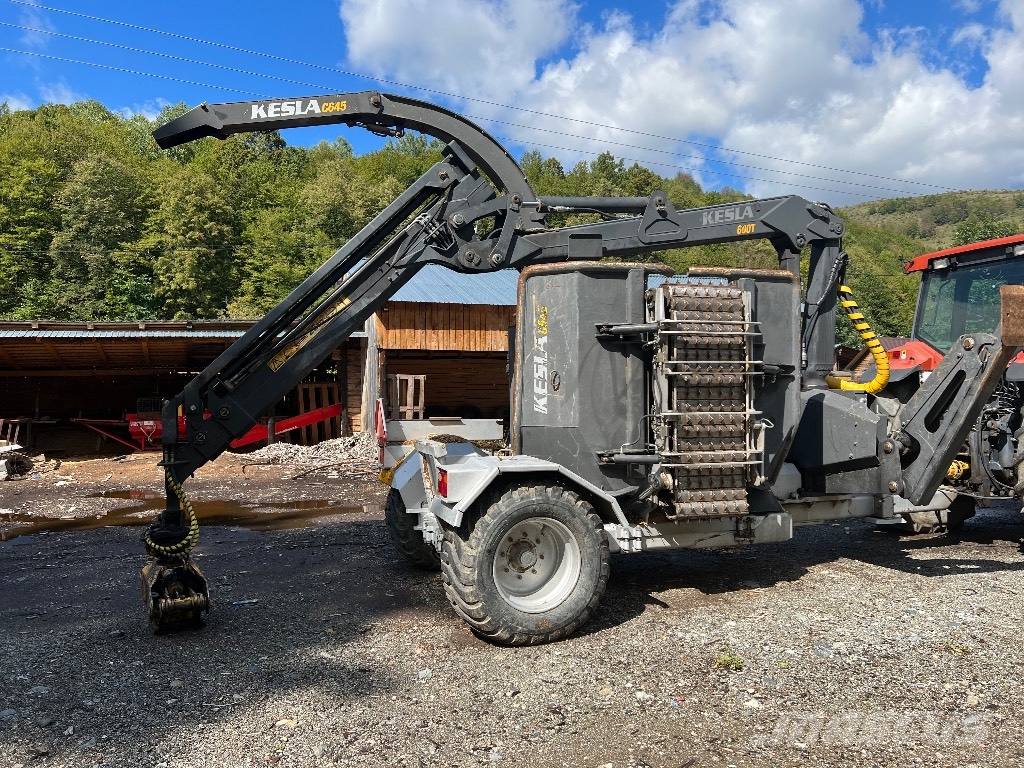Kesla + New Holland G190 C 645 Дробилки древесины