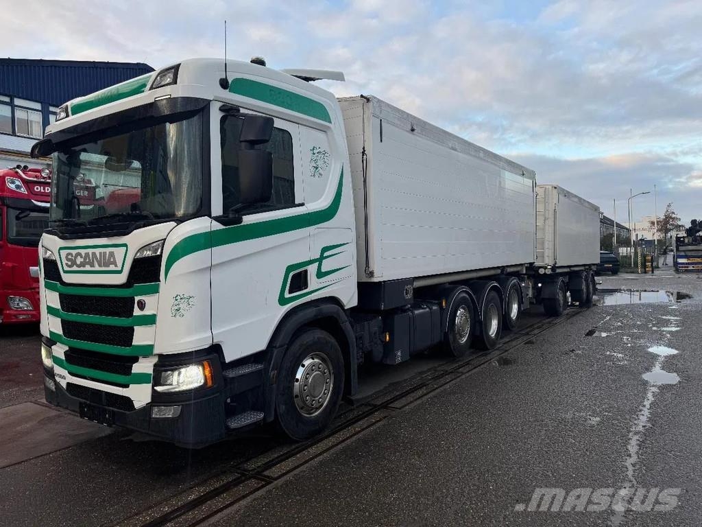 Scania R500 NGS 8X2 EURO 6 + NBS HANGER KIPPER Kipper