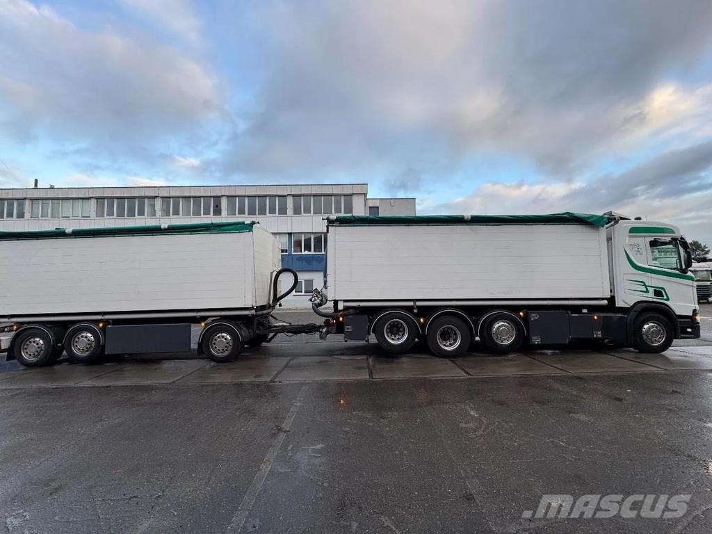 Scania R500 NGS 8X2 EURO 6 + NBS HANGER KIPPER Kipper