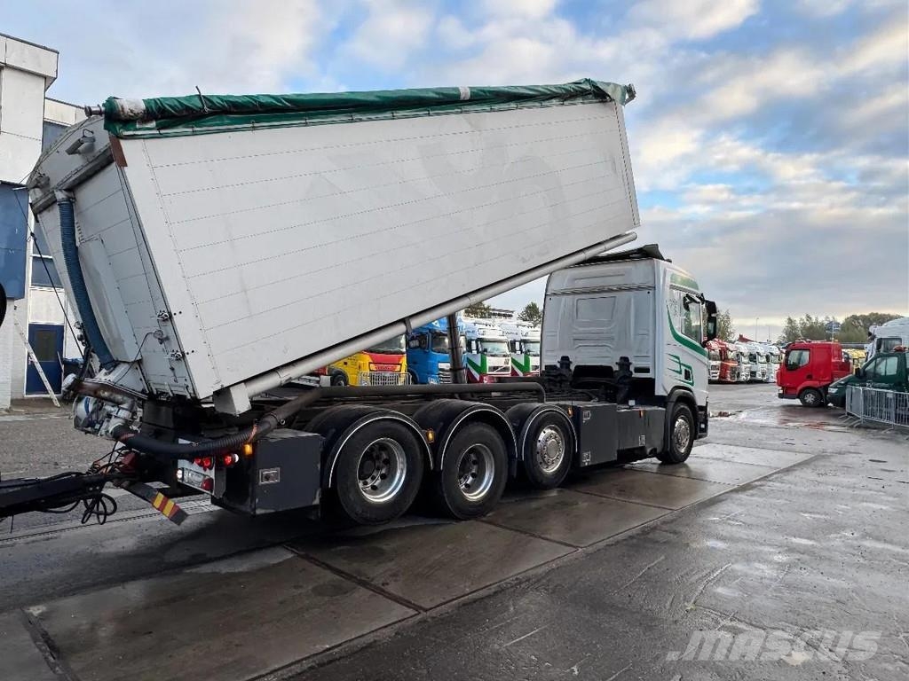 Scania R500 NGS 8X2 EURO 6 + NBS HANGER KIPPER Kipper