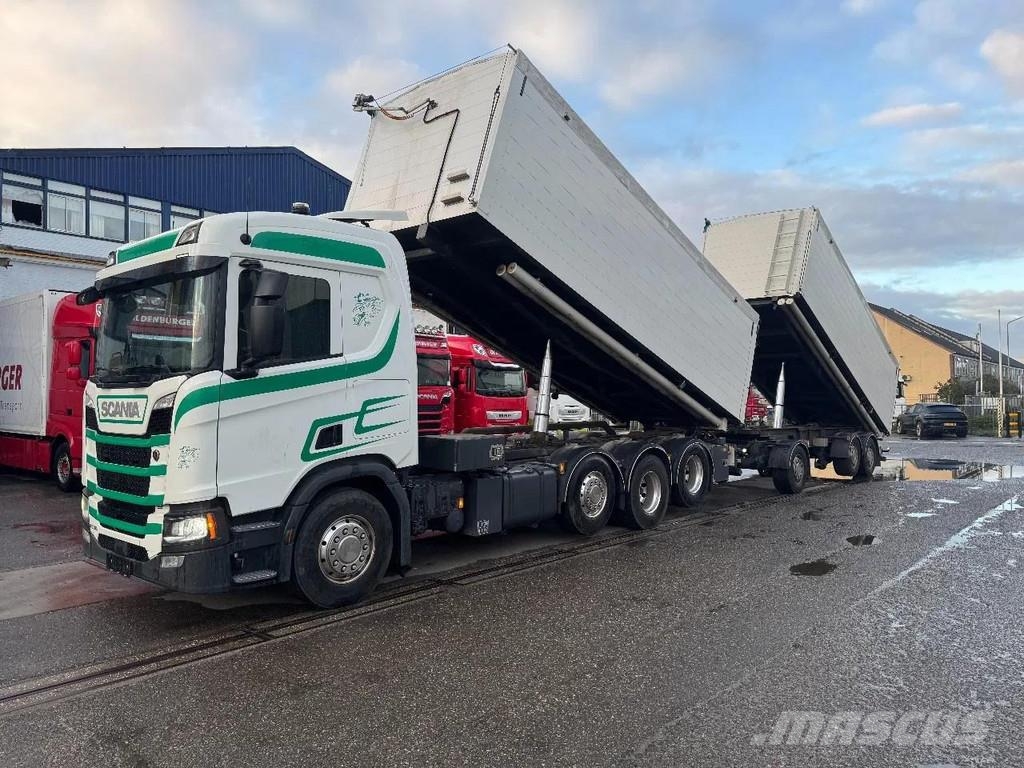 Scania R500 NGS 8X2 EURO 6 + NBS HANGER KIPPER Kipper