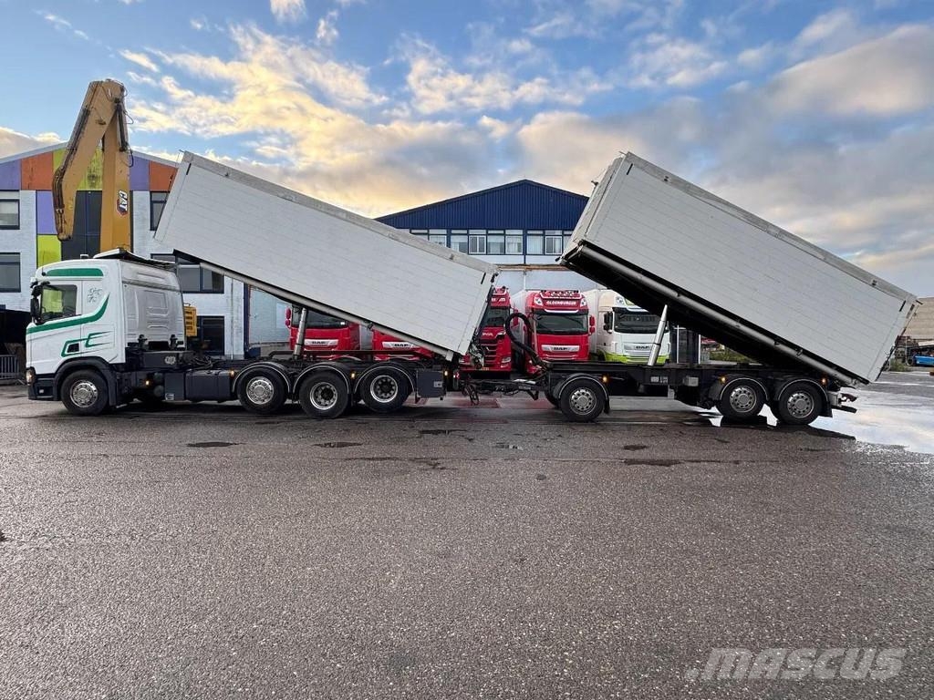 Scania R500 NGS 8X2 EURO 6 + NBS HANGER KIPPER Kipper
