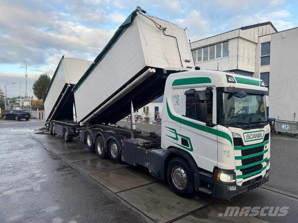 Scania R500 NGS 8X2 EURO 6 + NBS HANGER KIPPER Kipper