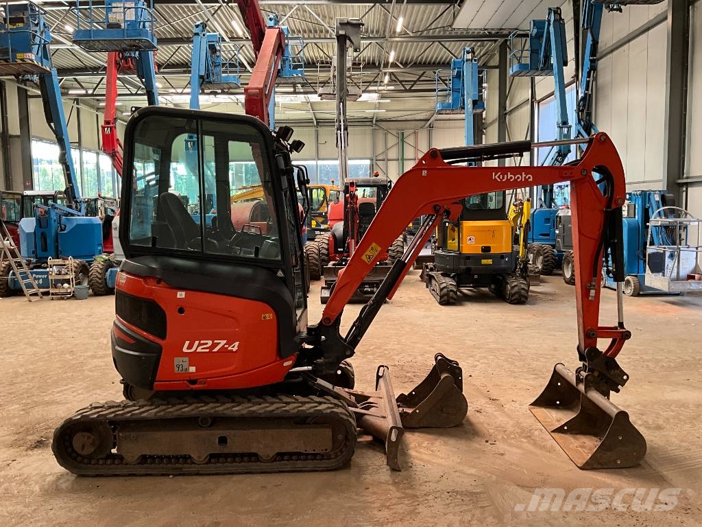 Kubota U 27-4 Minigraafmachines < 7t