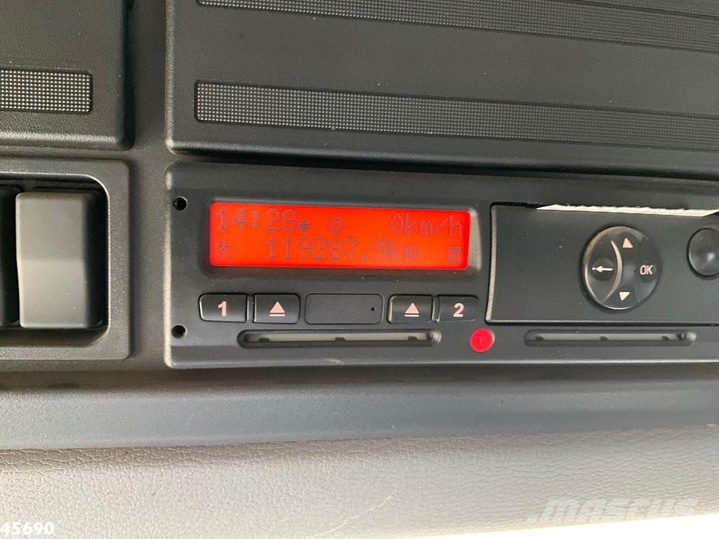 DAF FA 55 LF 220 HMF 10 Tonmeter laadkraan Just 119.28 Самосвал