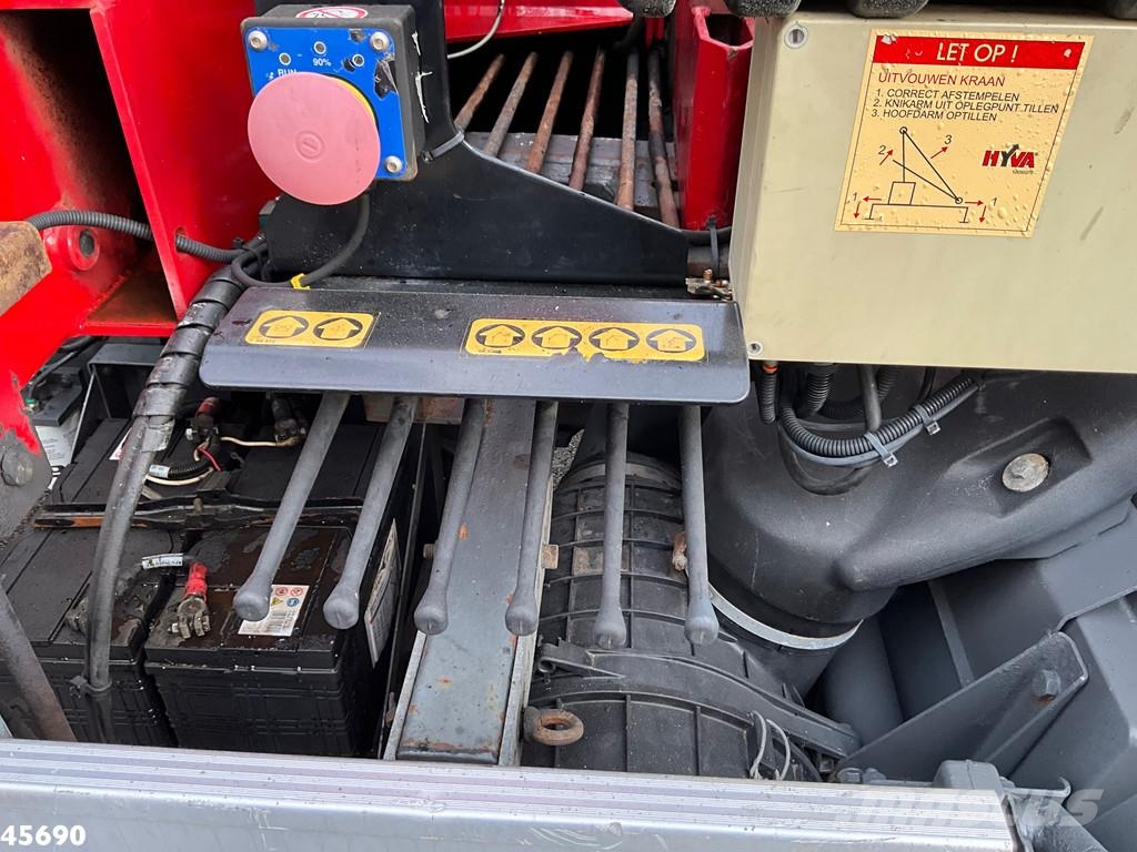 DAF FA 55 LF 220 HMF 10 Tonmeter laadkraan Just 119.28 Самосвал