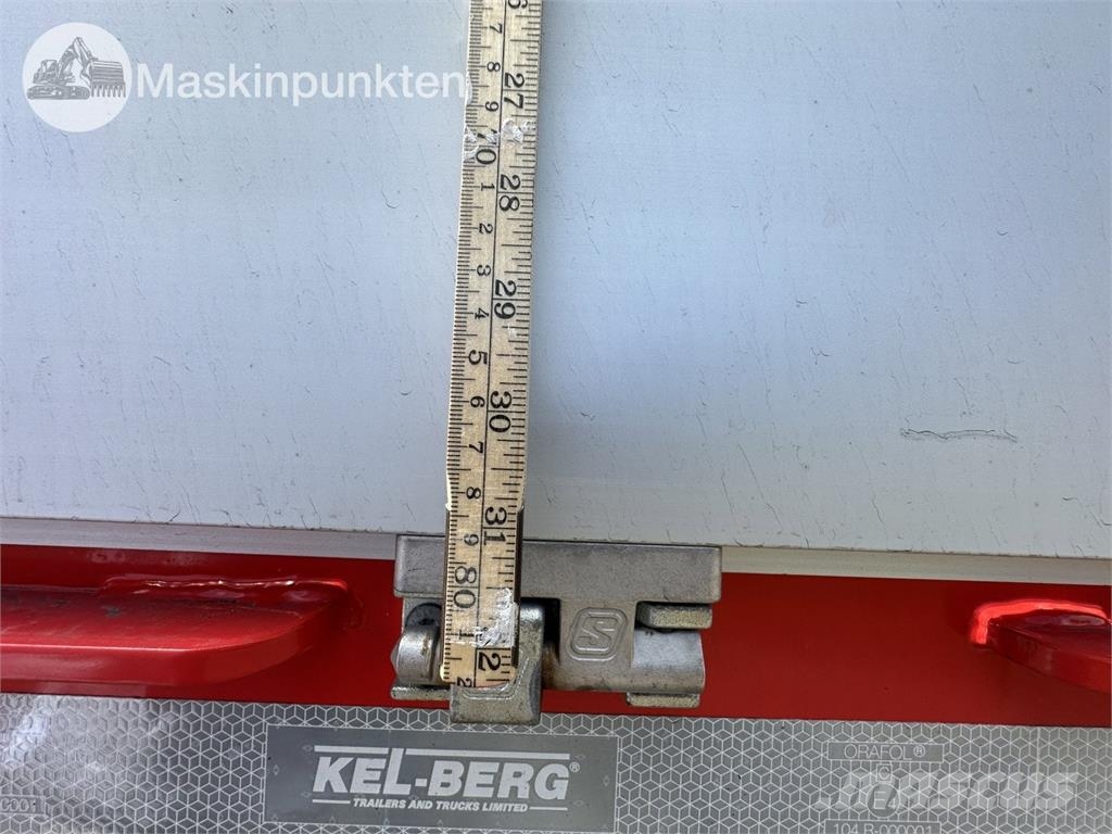 Kel-Berg D160V 플랫베드/드롭사이드 세미 트레일러