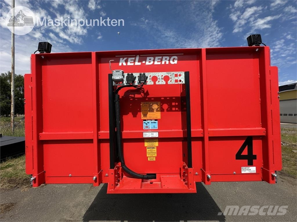 Kel-Berg D160V 플랫베드/드롭사이드 세미 트레일러