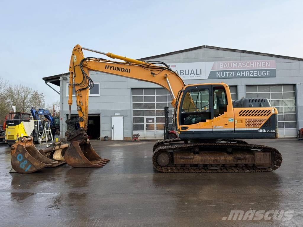 Hyundai Robex 180 LC-9 A /BJ. 2016/11480H/SW/Klima/3Löffel Escavadeiras de esteiras