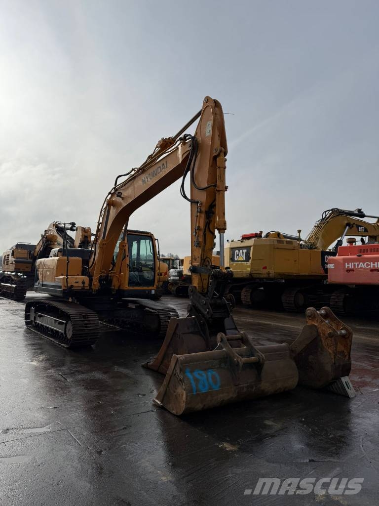 Hyundai Robex 180 LC-9 A /BJ. 2016/11480H/SW/Klima/3Löffel Escavadeiras de esteiras