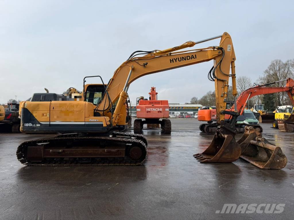 Hyundai Robex 180 LC-9 A /BJ. 2016/11480H/SW/Klima/3Löffel Escavadeiras de esteiras