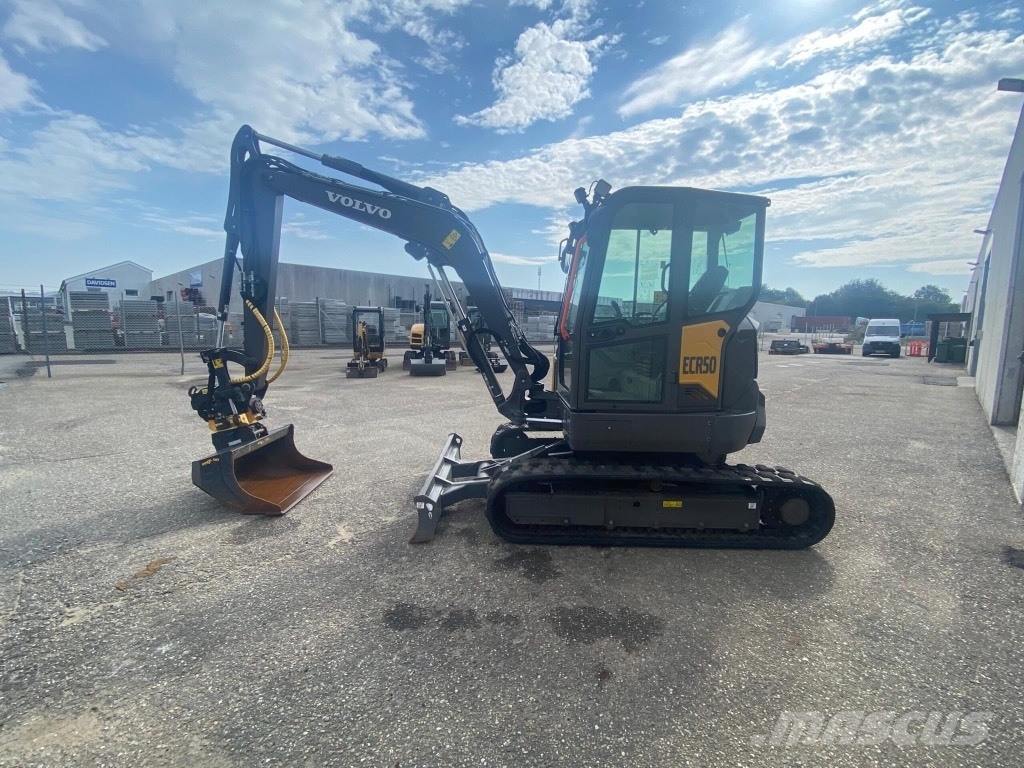 Volvo ECR 50 F Mini ekskavatörler, 7 tona dek