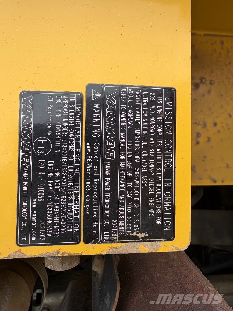 Yanmar C50R-5A TV Tracked dumpers