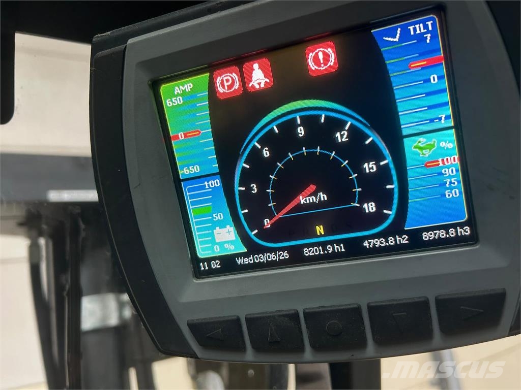 Mitsubishi FB70N شاحنات ذات رافعات شوكية تعمل بالكهرباء
