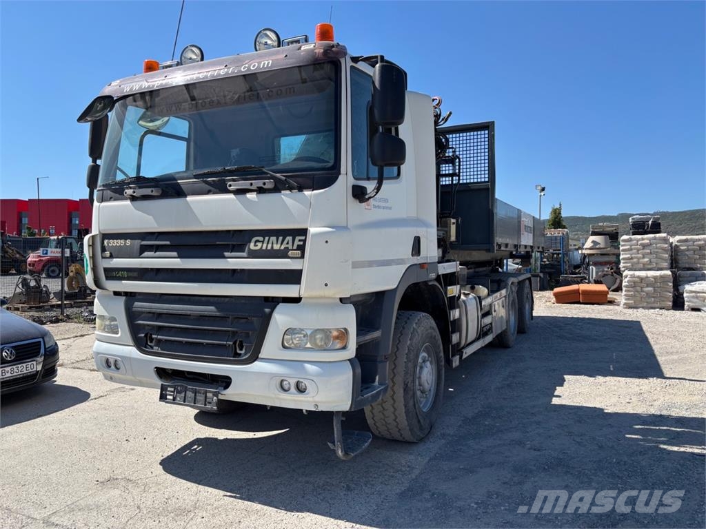 Ginaf X 3335 410 6X6 + HR HIAB RC400 Chassis Cab trucks