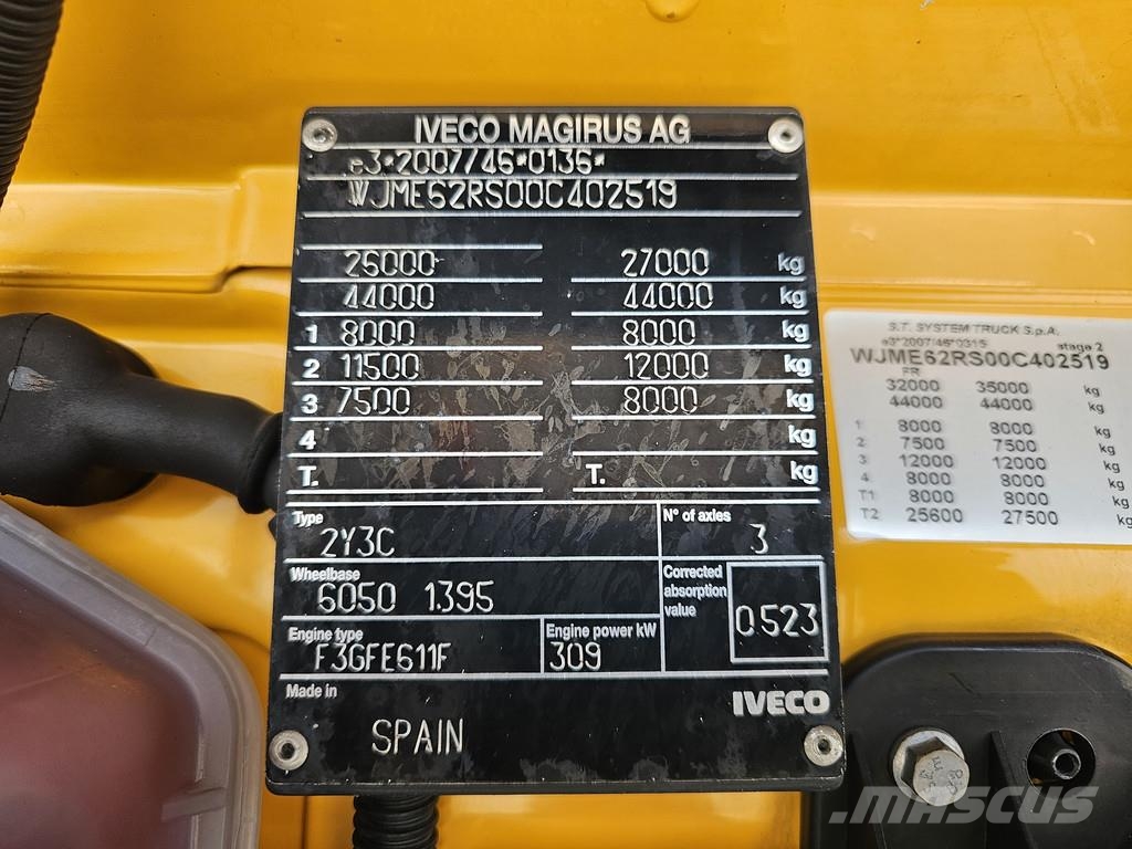 Iveco AD320S42 8x2 / WINCH / RETARDER Hinausautot