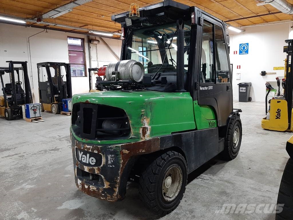 Yale GLP55VX Περονοφόρα ανυψωτικά κλαρκ με φυσικό αέριο LPG