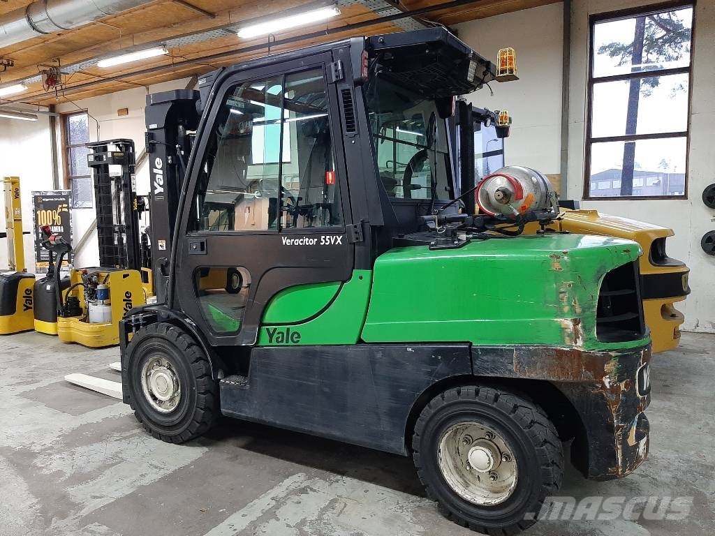 Yale GLP55VX Περονοφόρα ανυψωτικά κλαρκ με φυσικό αέριο LPG