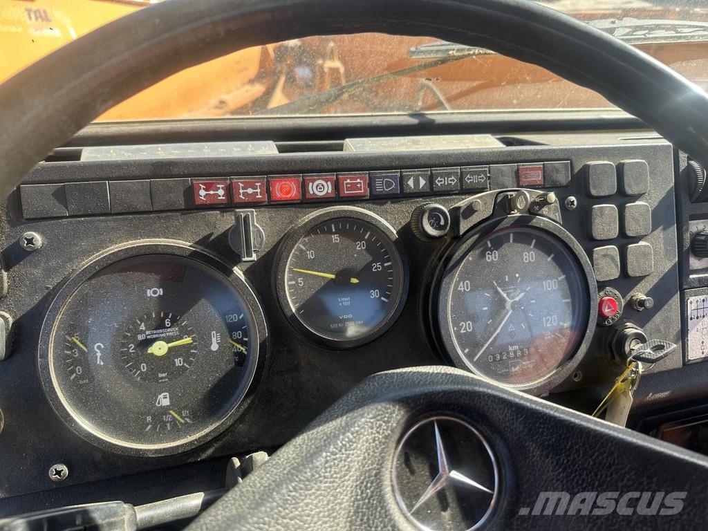 MB Trac Unimog U 1000 32.883km - SNOW PLOW トラクター