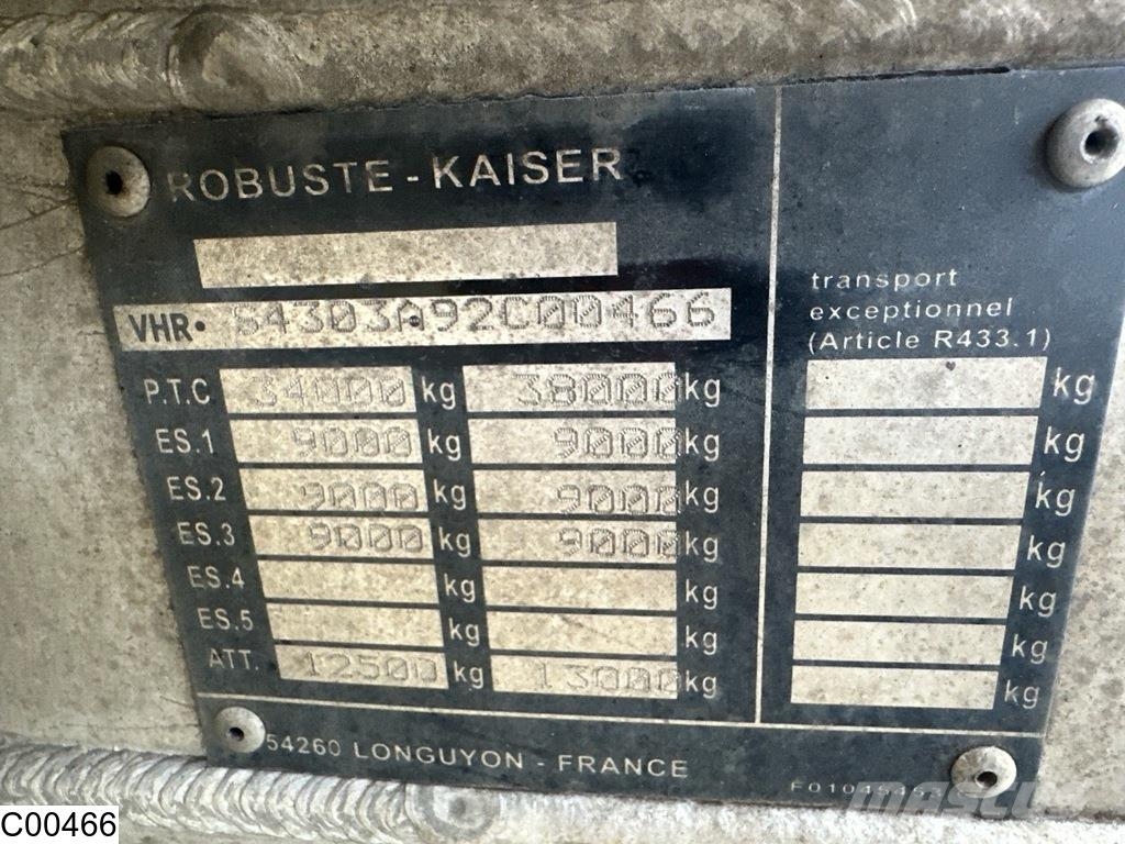 Robuste kipper 60 m3 Kippers