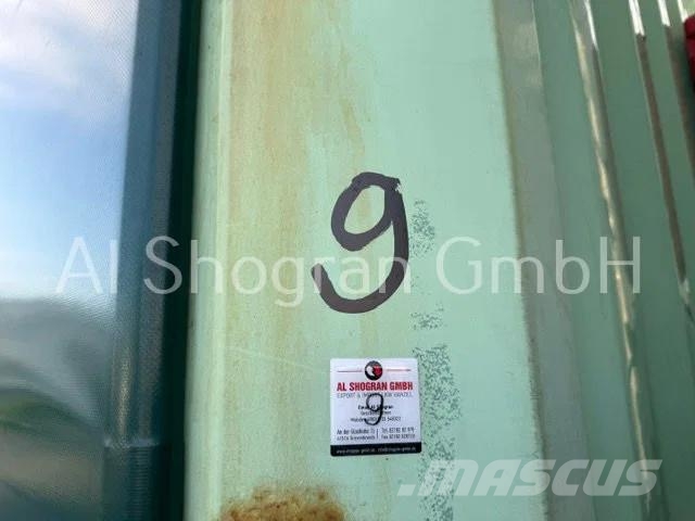 Krone Mega / Edscha / Liftachse Poluprikolice sa ciradom