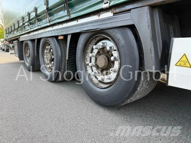 Krone Mega / Edscha / Liftachse Poluprikolice sa ciradom