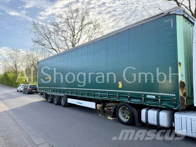 Krone Mega / Edscha / Liftachse Poluprikolice sa ciradom