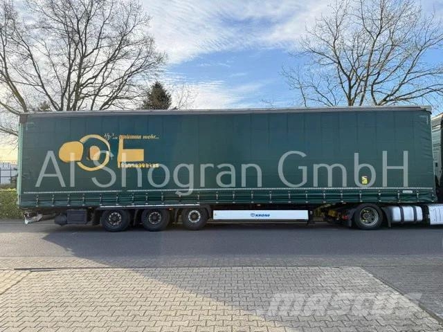 Krone Mega / Edscha / Liftachse Poluprikolice sa ciradom